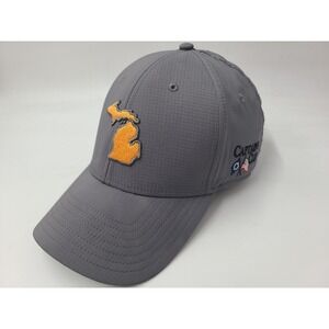 Ryder Cup Captains Club Michigan Logo TaylorMade Golf Adjustable Hat Cap Gray